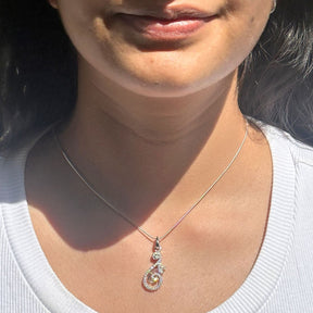 Calista Silver 925 Diamond Pendant