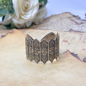Adra Traditional Silver 925 Cuff Bangle