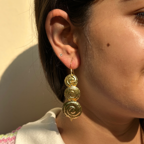 Remi Gold Plated Silver 925 Earrings