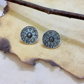 Ekada Traditional Silver 925 Earrings