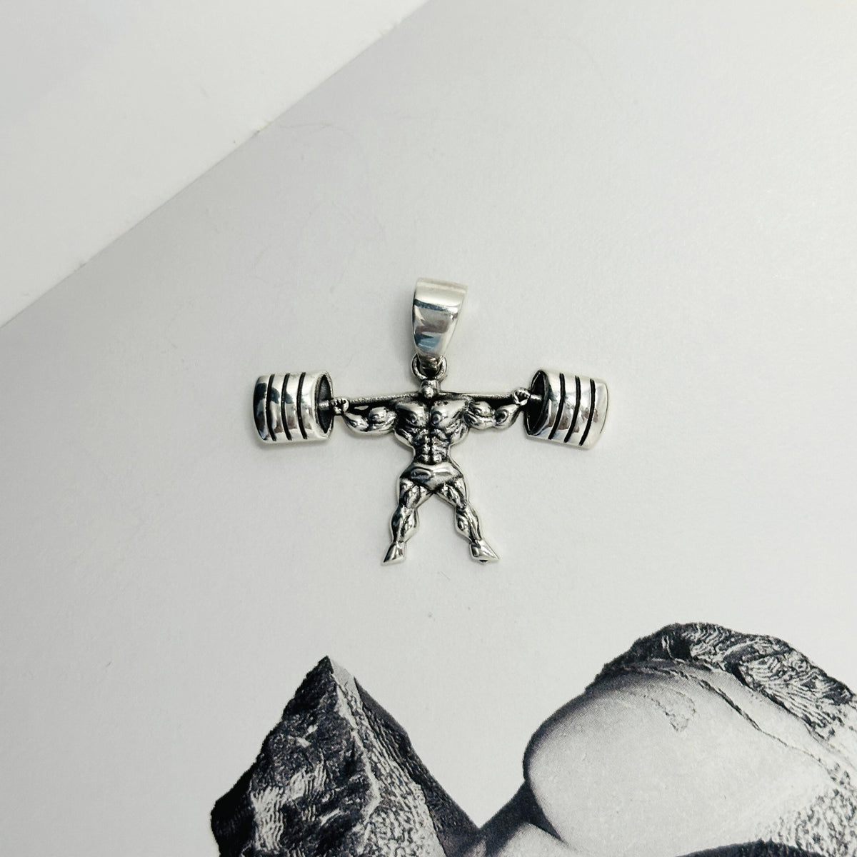 Giga Chad Men's Silver 925 Pendant