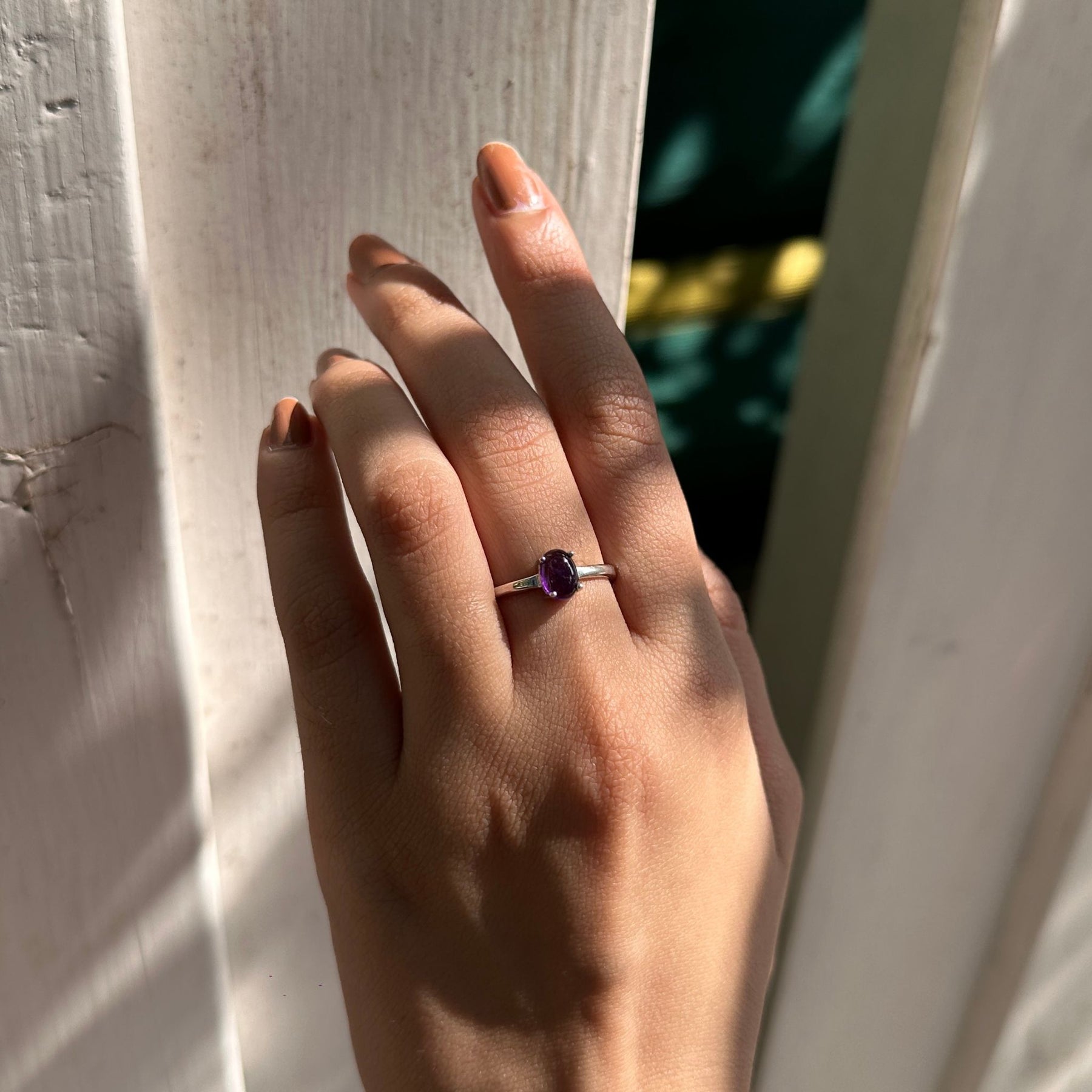 Adelaide Gemstone Silver 925 Ring