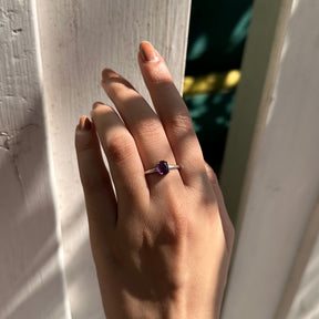 Adelaide Gemstone Silver 925 Ring