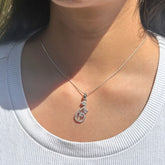 Calista Silver 925 Diamond Pendant