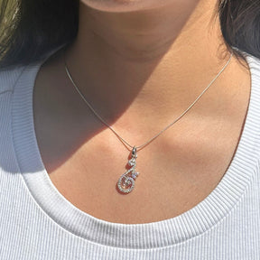 Calista Silver 925 Diamond Pendant