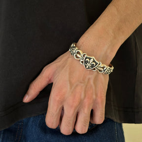 Avery Silver 925 Men's Cuff Bracelet