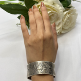 Kalyani Traditional Silver 925 Cuff Bangle