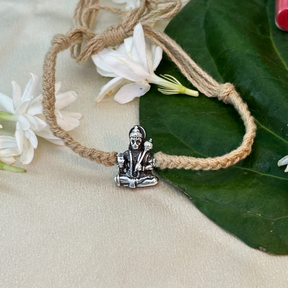 Hanuman Silver Bracelet Rakhi