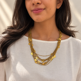 Oria Gold Plated Silver 925 Necklace