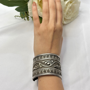 Kashvi Traditional Silver 925 Cuff Bangle
