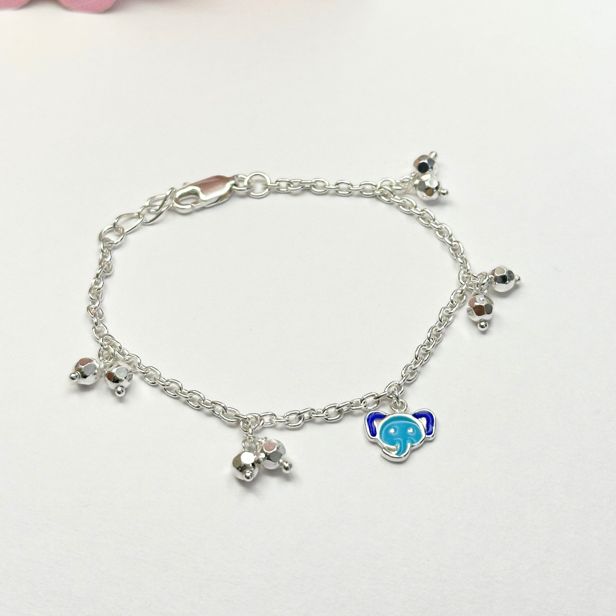 Baby Elephant Silver 925 Kids Bracelet