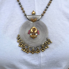 Maira Traditional Silver 925 Necklace