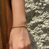 Vei 18k Gold Plated Silver 925 Bracelet