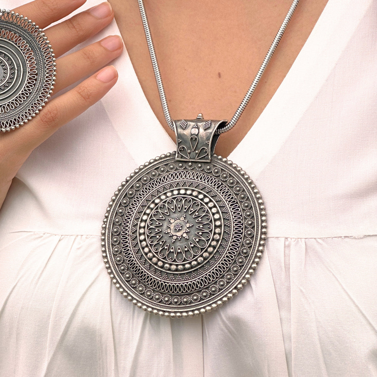 Vritta Silver 925 Pendant