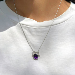 Manuela Multistone & Zircon Silver 925 Pendant