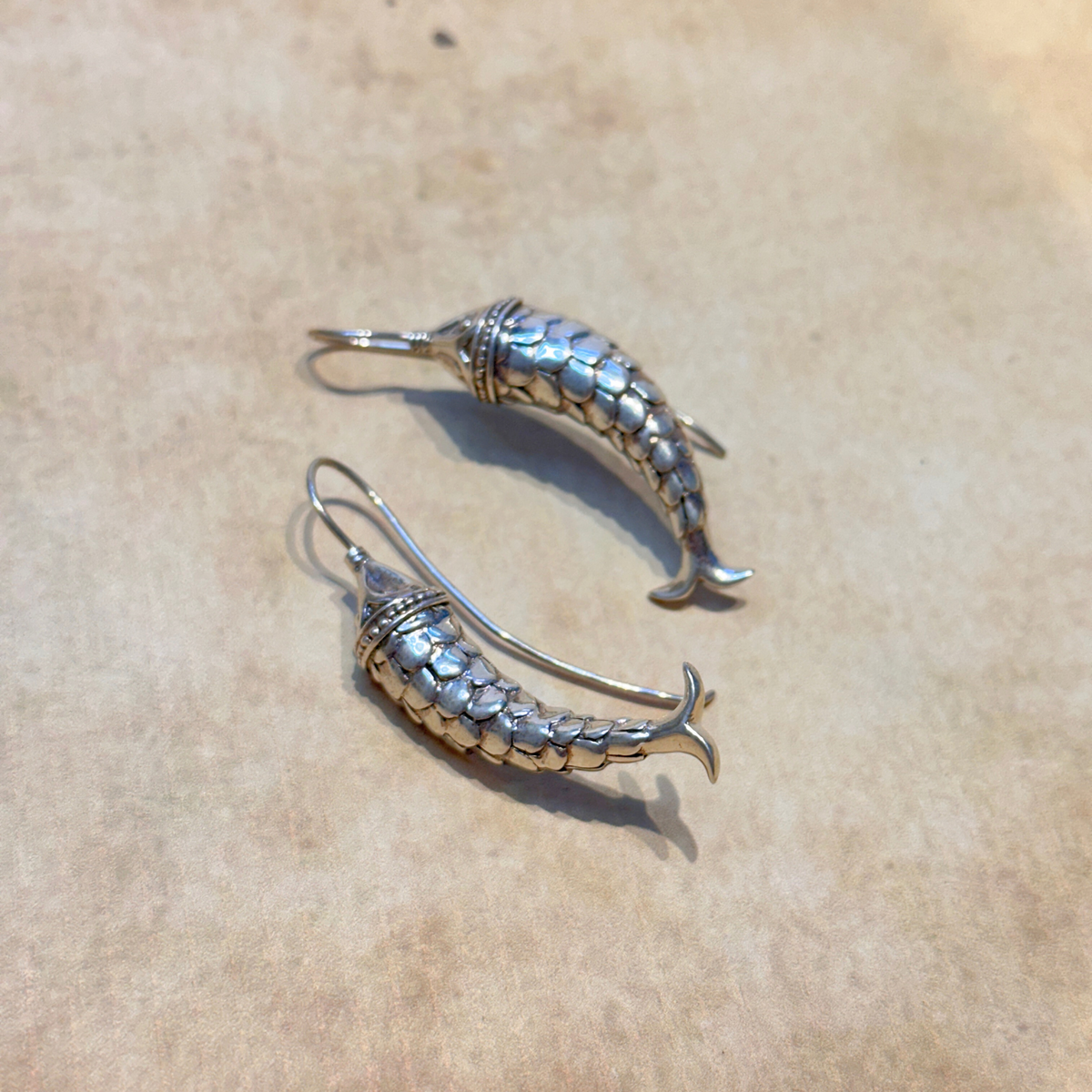 Meen Silver 925 Traditional Earrings