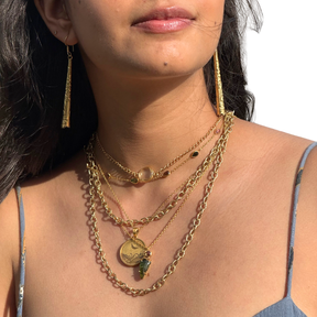 Elya 18k Gold Plated Silver 925 Pendant