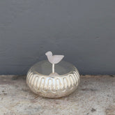 Silver 925 Storage Box With Jade Stone