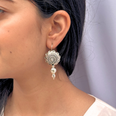 Rozana Traditional Silver 925 Earrings