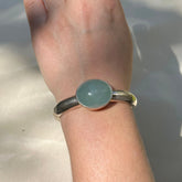 Neris Aquamarine Silver 925 Bracelet