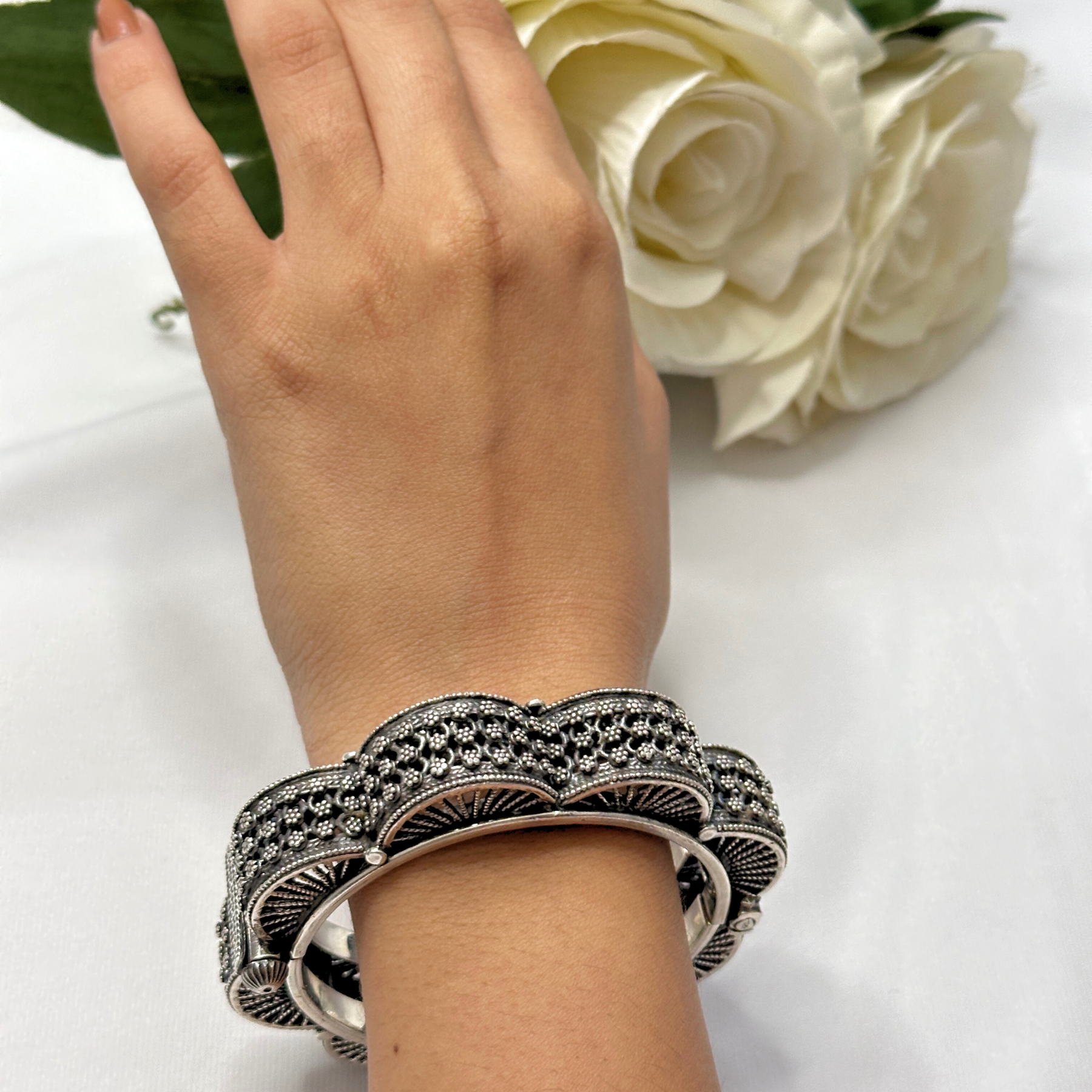 Savya Traditional Silver 925 Bangle