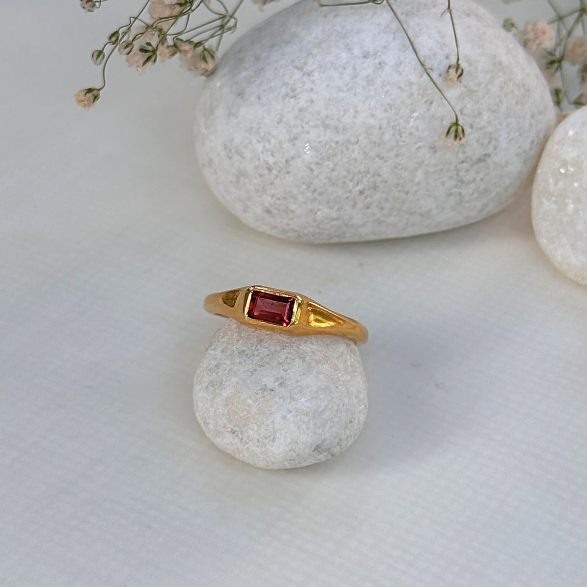 Rosyn 18k Gold Plated Silver 925 Ring