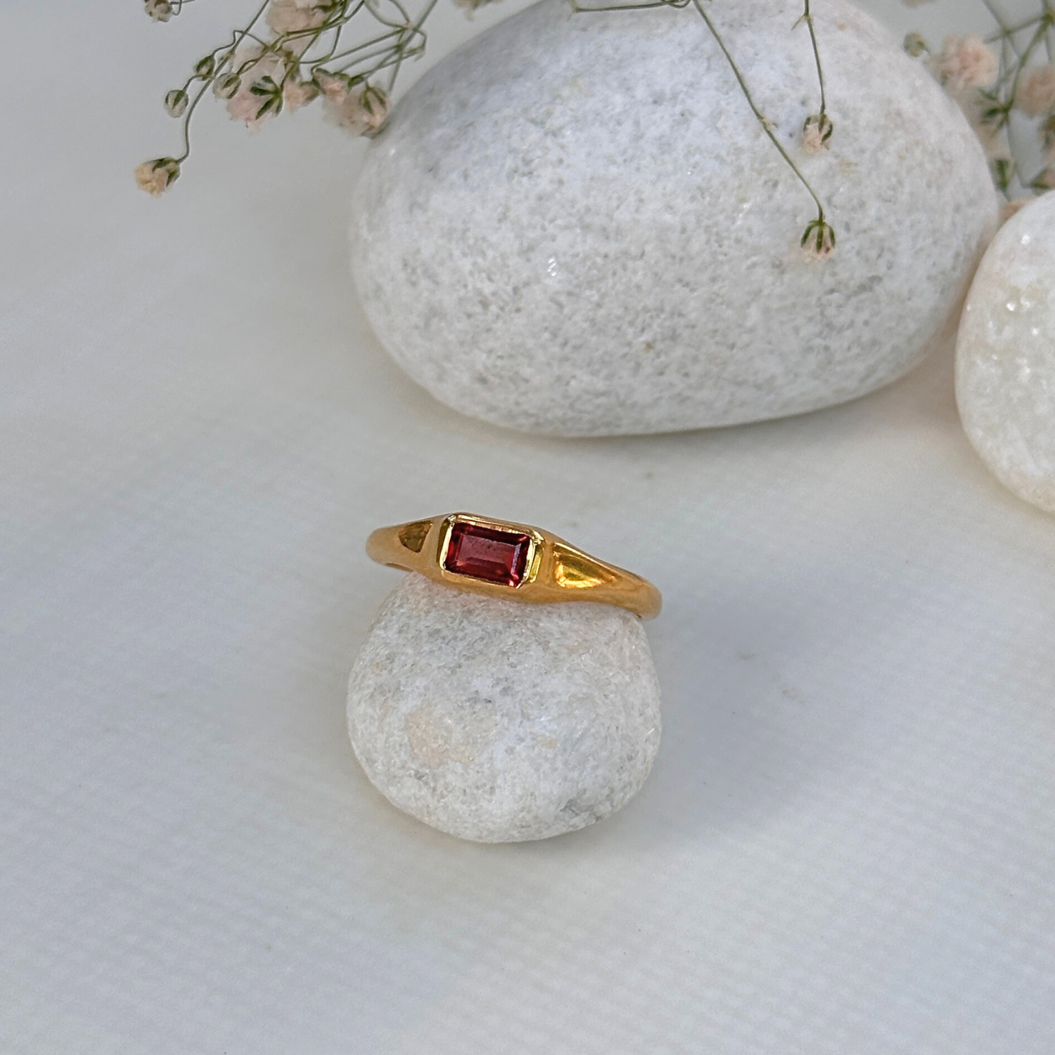 Rosyn 18k Gold Plated Silver 925 Ring