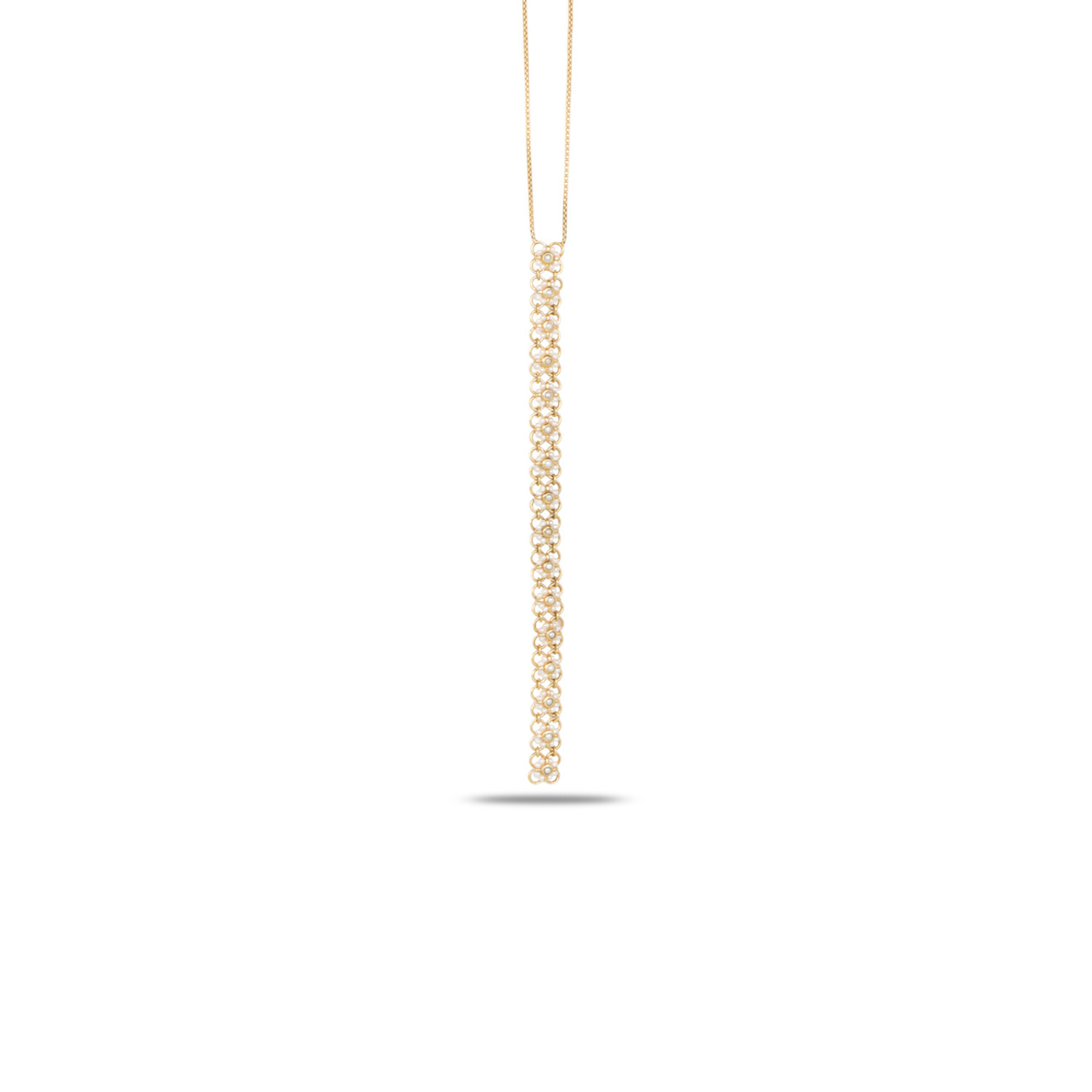Ekara 18K Gold Plated Silver 925 Pearl Necklace