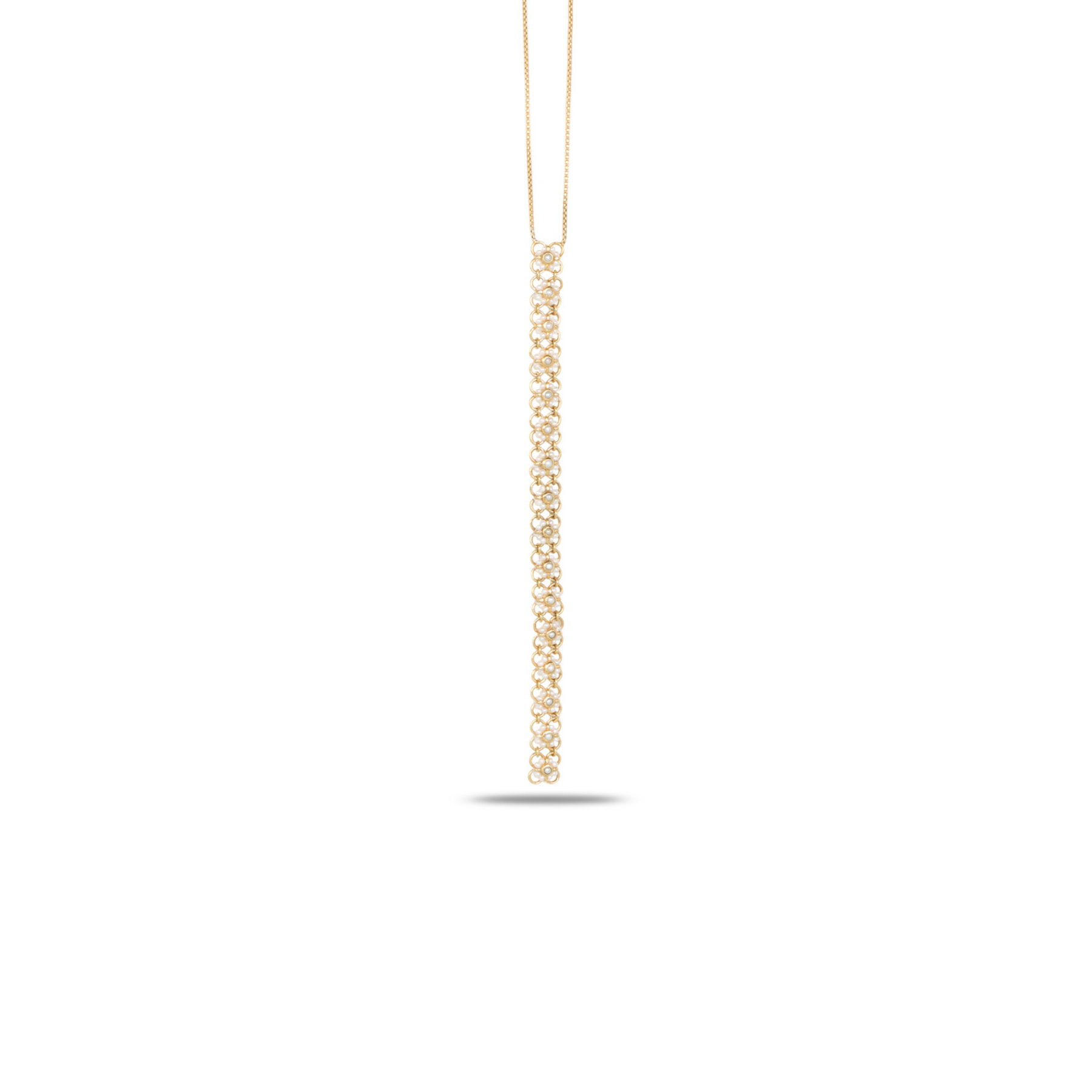 Ekara 18K Gold Plated Silver 925 Pearl Necklace