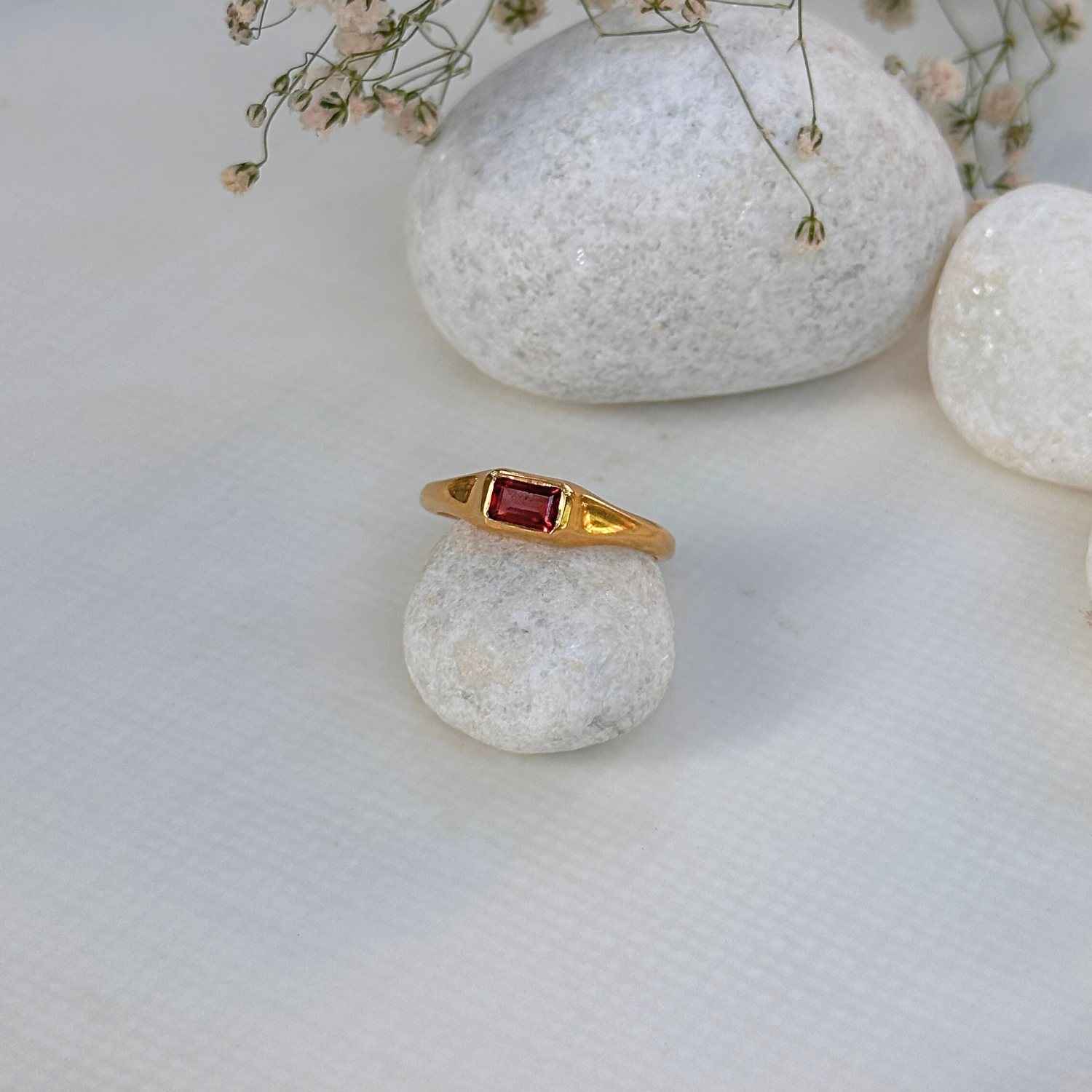 Rosyn 18k Gold Plated Silver 925 Ring