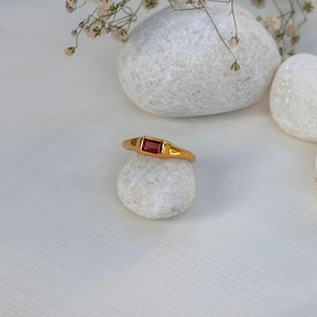 Rosyn 18k Gold Plated Silver 925 Ring