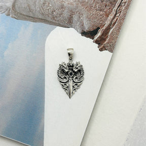 Dragon Men's Silver 925 Pendant
