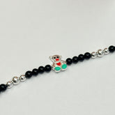 Teddy Silver 925 Kids Nazar Bracelet