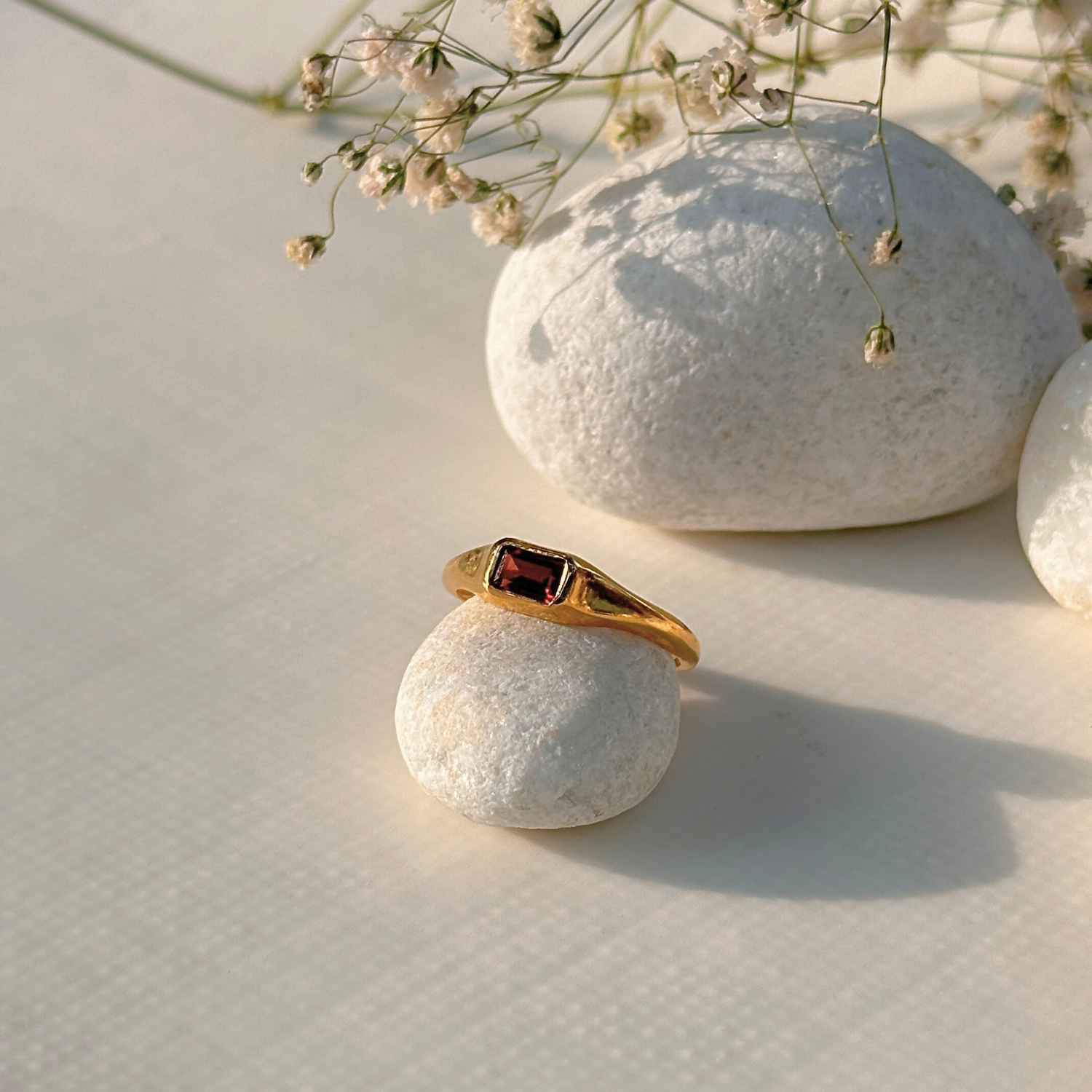 Rosyn 18k Gold Plated Silver 925 Ring