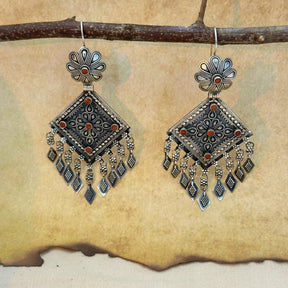 Aarav Traditional Silver 925 Earrings