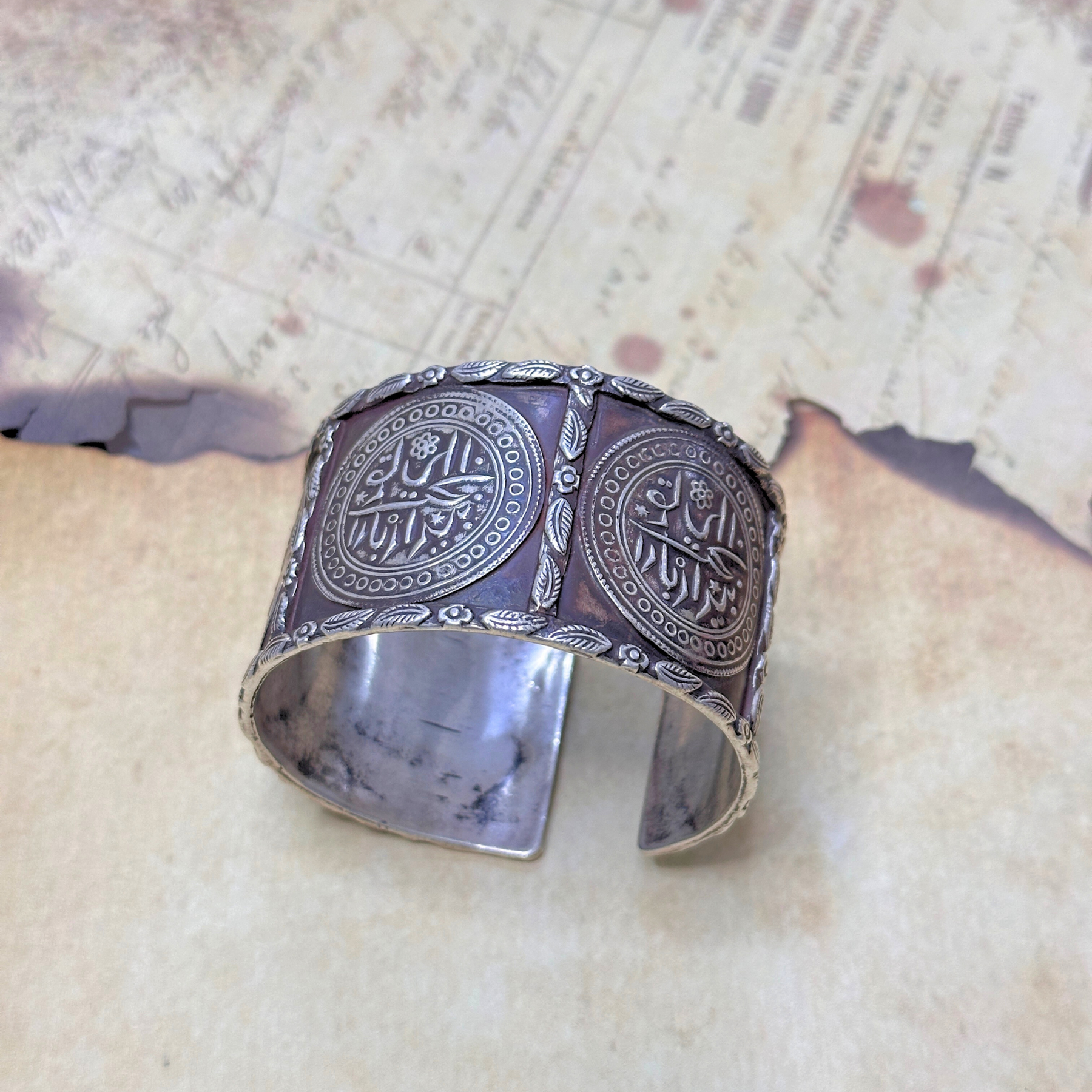 Ayra Traditional Silver 925 Cuff Bangle