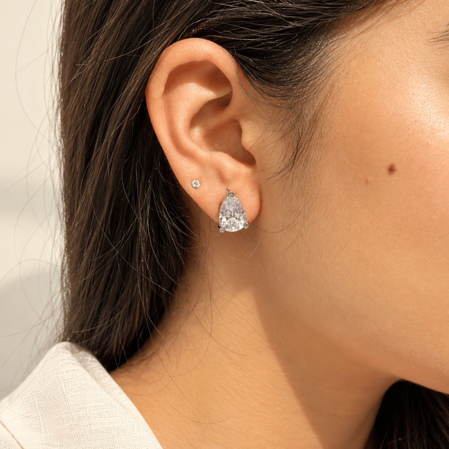 Nabi Silver 925 Studs Earrings