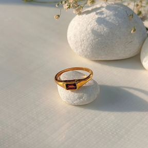 Rosyn 18k Gold Plated Silver 925 Ring