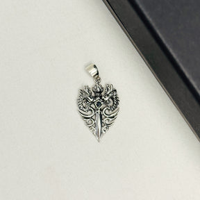 Dragon Men's Silver 925 Pendant