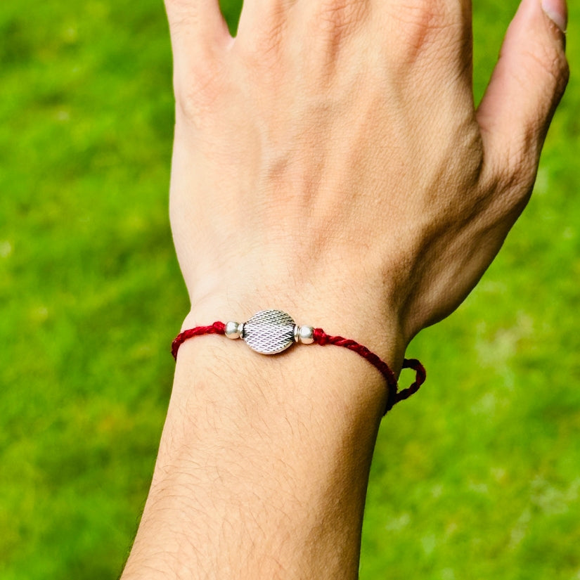 Vinesh Silver 925 Rakhi