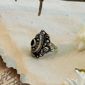 Aura Amethyst Silver 925 Ring