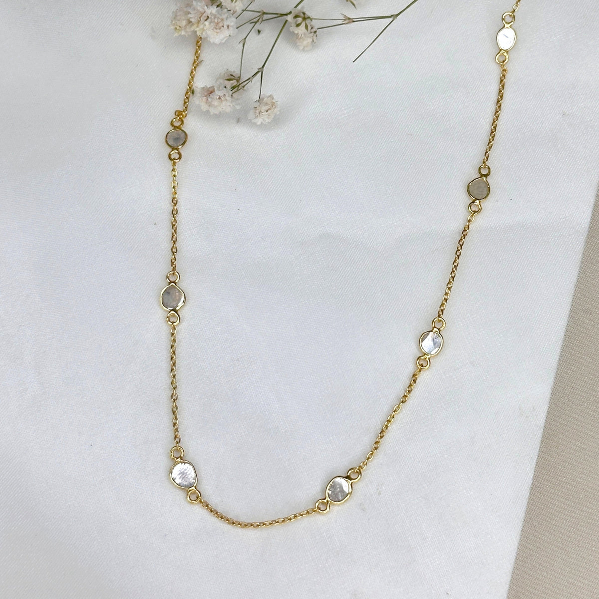 Brillia Diamond Gold Plated Silver 925 Necklace