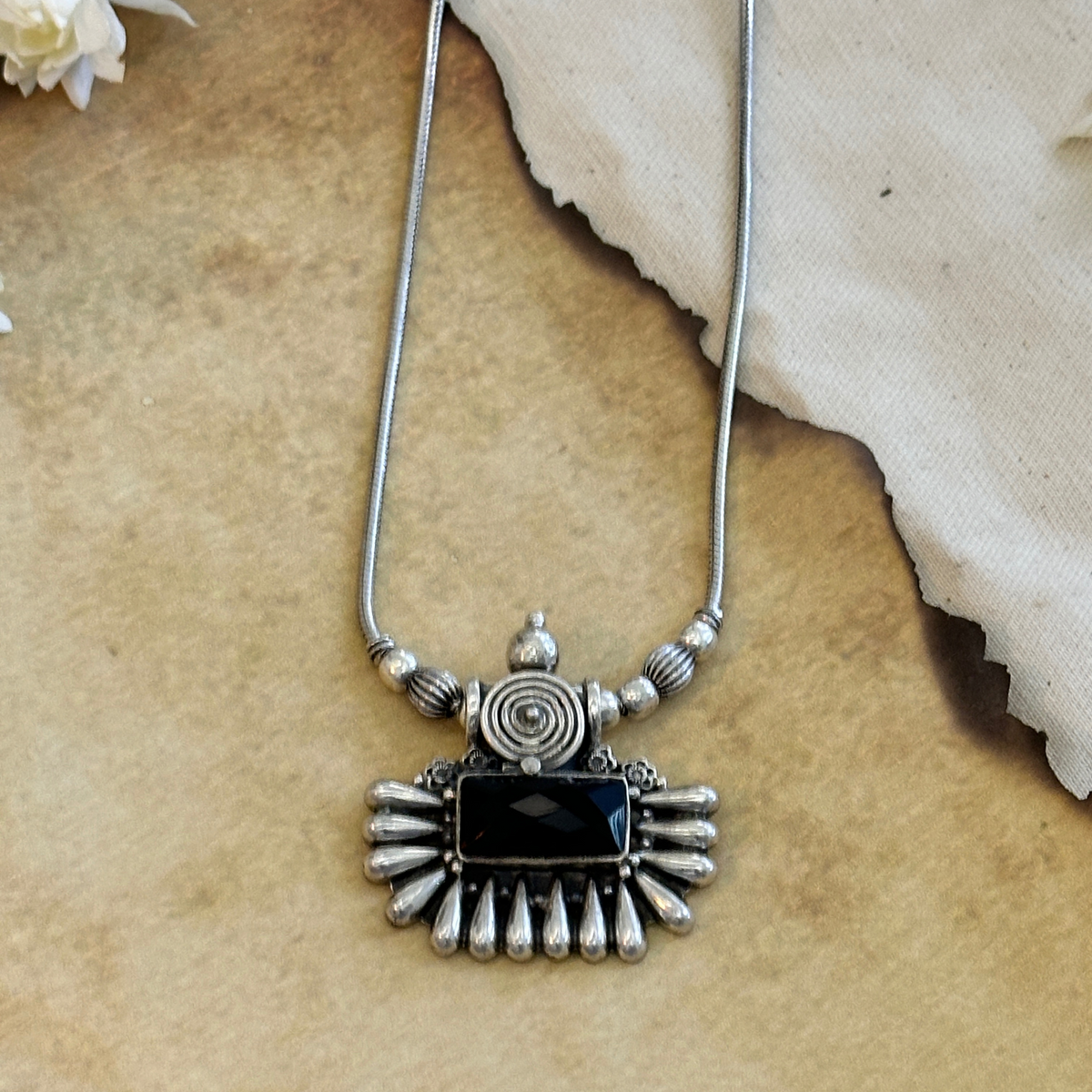 Prito Traditional Silver 925 Necklace