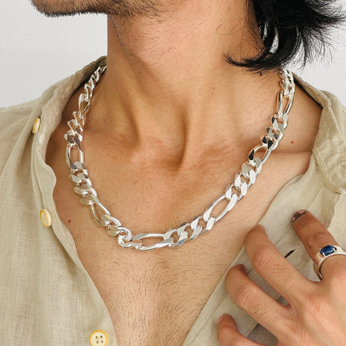 Sigma Silver 925 Men's Link Chain