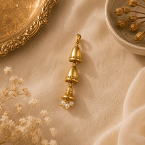 Rasa 18K Gold Plated Silver 925 Pendant