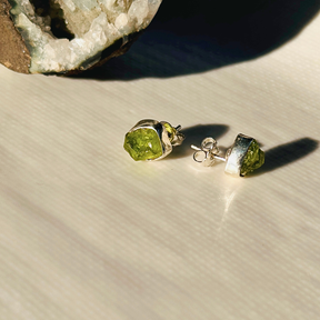 Eun Peridot Silver 925 Earrings