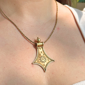 Elix Gold Plated Silver 925 Pendant