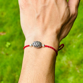 Leaf Silver 925 Rakhi