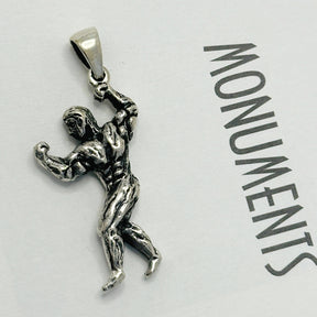 Ridge Silver 925 Men's Pendant