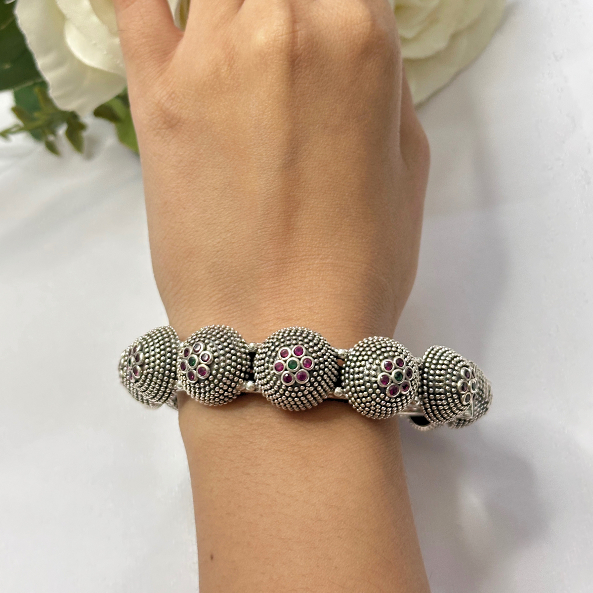 Kamala Traditional Silver 925 Bangle